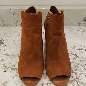 Marc Fisher peep toe booties